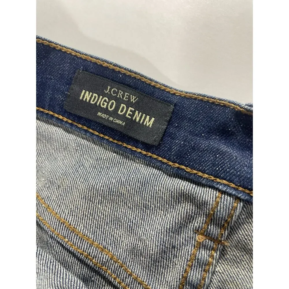 J.Crew Jeans Women's Size 28 Denim Cutoff Shorts Frayed Hem Blue